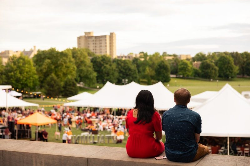 Alumni Weekend on the drillfield