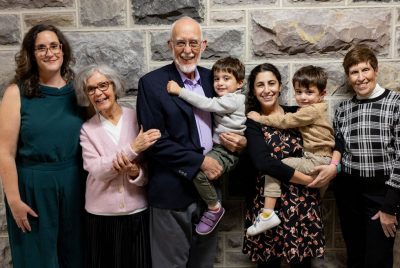 Elisabeth Williams, Betsy Williams, David Williams, Harry and Teddy Williams, Faith Williams, and Fran Fried.