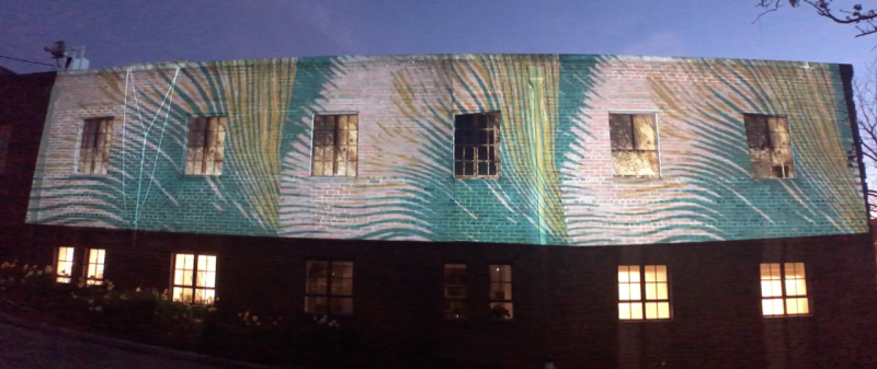 Class Projection Mapping Project on building